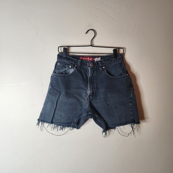 Levi's Pants - Vintage Levi Loose Silver Tab Jean Shorts Size 9/10